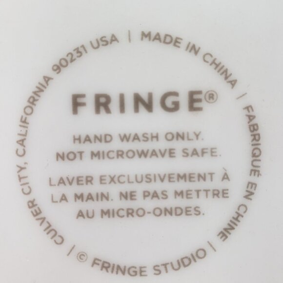 Fringe Studio Wifey and Hubby Heart Porcelain Mugs in Original Box - Picture 4 of 15